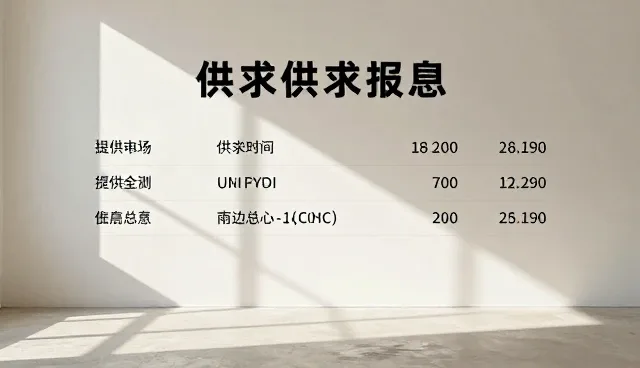 如何通过信息匹配平台提升供求信息匹配效率